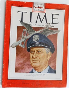 Time Magazine DECEMBER 1950 " GENERAL TUNNER, AIRLIFTER " - Picture 1 of 1