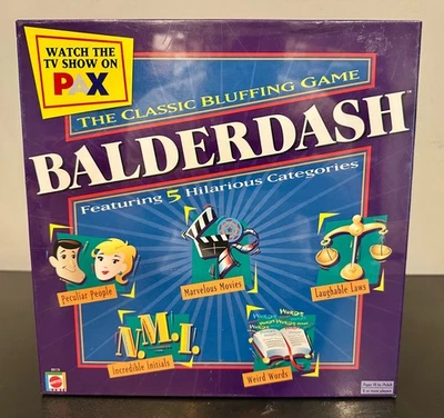 Balderdash: The Classic Bluffing Game Mattel 2003 *NUEVO Y PRECINTADO* Foto 1 de 4