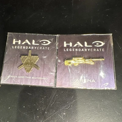 Legendary Crate - Halo Pins. Atriox and the banish and Arena 2016 - Image 1 of 4