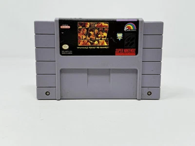 WWF Raw SNES Super Nintendo Cartridge Only Authentic Tested Works Great - Image 1 of 3