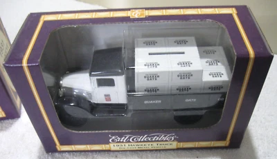 1995 ERTL 1931 HAWKEYE TRUCK CEDAR RAPIDS QUAKER OATS DIECAST BANK FARM TOY - Image 1 of 2