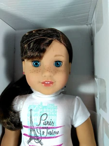 ~American Girl Doll Grace Thomas~ 2015 Girl the Year Pierced Ears + NIP Earrings - Picture 1 of 12