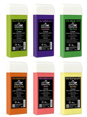 ETERNAL BEAUTY Natürliche Creme Roller Wachskartusche Nachfüller Enthaarung großer Kopf 100ml