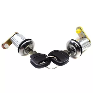 Door Lock Pair For Mazda 626 RX-7 B2200 B2600 Ford Festiva Courier BE32-76-210 - Picture 1 of 7