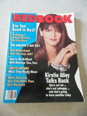 REDBOOK Magazine, MAY 1993, KIRSTIE ALLEY Cover Photo, WHAT EROTIC DREAMS MEAN! - Image 1 of 2
