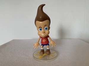 Nickelodeon Jimmy Neutron 6” Articulated Figure W/Stand Nicktoons Jazwares 2012 - Picture 1 of 12