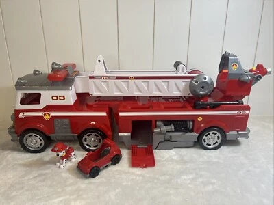 Paw Patrol Ultimate Rescue Fire Truck Extendable Ladder Lights Sound Marshall - Image 1 of 4