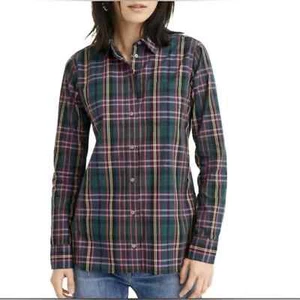 J Crew klassische Passform auf Knopfdruck, Signature Tartan. Größe 4, Top Zustand - Bild 1 von 6