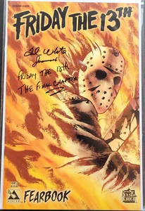 Ted White Autographed Friday the 13th Fearbook Jason in The Final Chapter D.22 - Picture 1 of 1