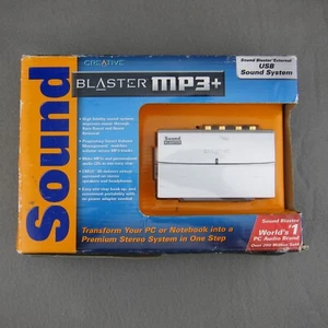 Creative Sound Blaster MP3 Plus External USB Sound System SB0270 - Picture 1 of 11