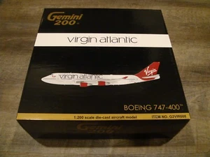 1/200 Gemini200 Virgin Atlantic B747-400 G-VXLG V2VIR608 - Picture 1 of 4