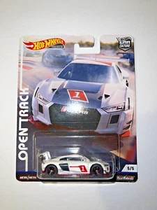 Nuevo 1:64 Diecast Hot Wheels Coche Cultura Metal Jinetes Reales Audi R8 LMS Juguete Blanco - Imagen 1 de 2