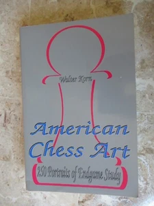 Chess Book, AMERICAN CHESS ART, by Walter Korn, Softbound,     #MJ7 - Picture 1 of 6