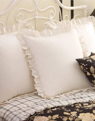 1 Ralph Lauren LACE Cream Eyelet Euro Sham New - Image 1 of 4