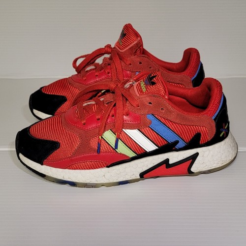 Adidas Tg 7.5 Originals Tresc Moda Running Sneakers Rosso EE5687 Uomo Bambino Cudi