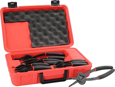 Heavy Duty Snap Ring Pliers Set of 12 - C Clip Pliers Specialty Tools for Automo - Image 1 of 4