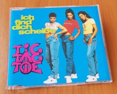 CD|Maxi-Single|Tic Tac Toe|Ich Find Dich Scheiße⚡BLITZVERSAND⚡ - Bild 1 von 4