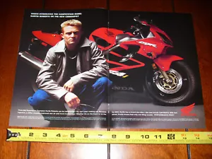 Honda CBR 600F4i Kurtis Roberts 2001 - anuncio original de 2 páginas CBR 600 - Imagen 1 de 2