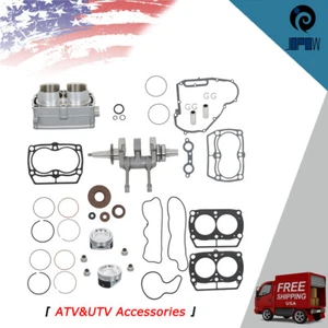FOR POLARIS RZR, RANGER 800 HO ENGINE REBUILD CRANKSHAFT,PISTONS,GASKETS 2011-15 - Picture 1 of 10