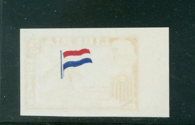 Liberia 1958, Visit to Netherlands, frame ON GUM, flag reverse NH #368 Windmill - Image 1 of 2