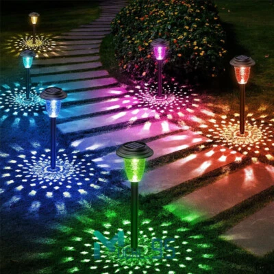 2~6 PCS Luces LED Solares De Patio Lamparas Solares Patios Luz Solar Para Jardin - Image 1 of 4