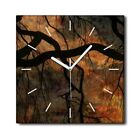 Canvas Clock Print Photo Wall Picture Image large Weeping willow sunset 30x30