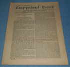 1932 Congressional Record 72nd Congress Morris Sheppard Speech Prohibition