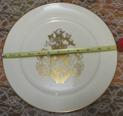Vintage Vinoy Park Hotel St Petersburg, FL, 12” Plate Porcelain Royal Doulton - Image 1 of 4