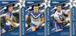 2023 Nrl Traders Rising Stars 3 Card Team Set - BULLDOGS - Picture 1 of 2