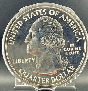 2010 5oz. Silver Quarter Grand Canyon Arizona with lite Rim Toning (No Box/COA) - Picture 1 of 6