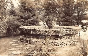 Postkarte MN: RPPC Ak-Sar-Ben Gardens, Aitkin, Minnesota, B&W Foto - Bild 1 von 2