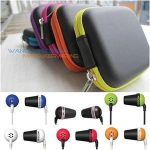 Mini Earphones Hard Case Box For Koss The Plug In Ear Earbud Headphones - Picture 1 of 13