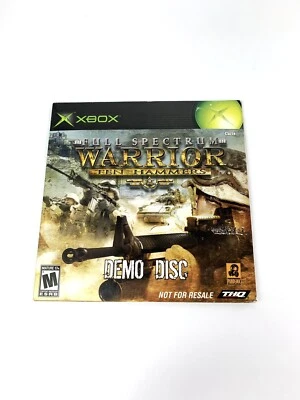 Full Spectrum Warrior: Ten Hammers (Xbox, 2006) "RARE" Demo Disc Not For Resale. - Image 1 of 3