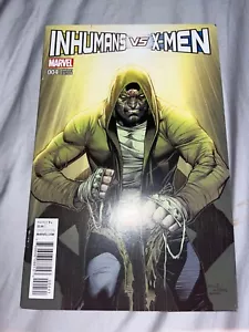 CUBIERTA VARIANTE INHUMANS VS X-MEN #4 (2016) - 9.4 CASI NUEVA (MARVEL) - Imagen 1 de 3
