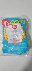 TY Teenie Original Beanie Baby Neon The Seahorse Toy McDonald Happy Meal 13 2000 - Picture 1 of 2