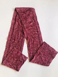 Lululemon Stamped Logo Scarf Merino Wool Burgundy Violet Red Pink $98 - Picture 1 of 5