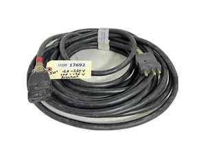 Cable de pin de etapa 50 pies 15A-250v 20-125v (m) a (F) #17692 (One)THS - Imagen 1 de 6