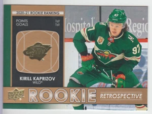 2021-22 Upper Deck Gold Rookie Retrospective Kirill Kaprizov - Picture 1 of 1