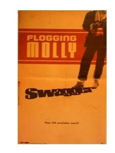 Flogging Molly Poster Swagger Debut Album - Picture 1 of 1