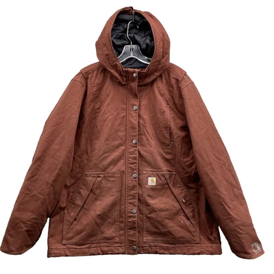 Carhartt Quick Duck Full Swing Jacket Youth XL Flame Resistant Outdoor Workwear - Image 1 of 4