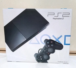Consola PS2 SCPH90000 negra carbón 1804 de Japón - Imagen 1 de 7