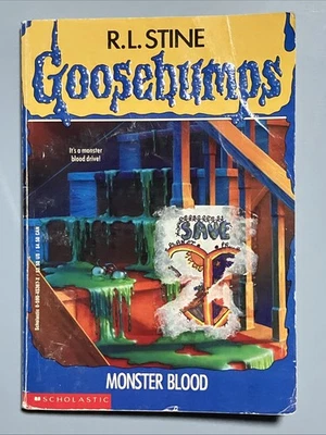 Goosebumps Original 1992 #3 Monster Blood R.L. Stine 1st Edition Vintage - Image 1 of 3