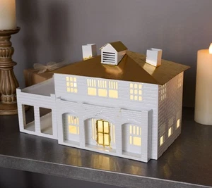 Illuminated 17" Belle Manor Main House by Kim Gravel - Picture 1 of 3