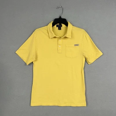 Polo Ralph Lauren Shirt Boys XL Yellow USRL Pocket Preppy Bright School Golf - Image 1 of 4