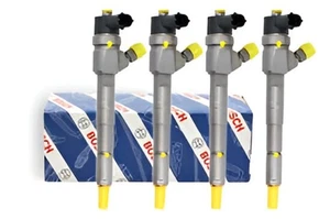 4 x INIETTORi BOSCH 0445110524 = 55246223   x FIAT ALFA JEEP OPEL 1.6 MultiJet - Foto 1 di 2