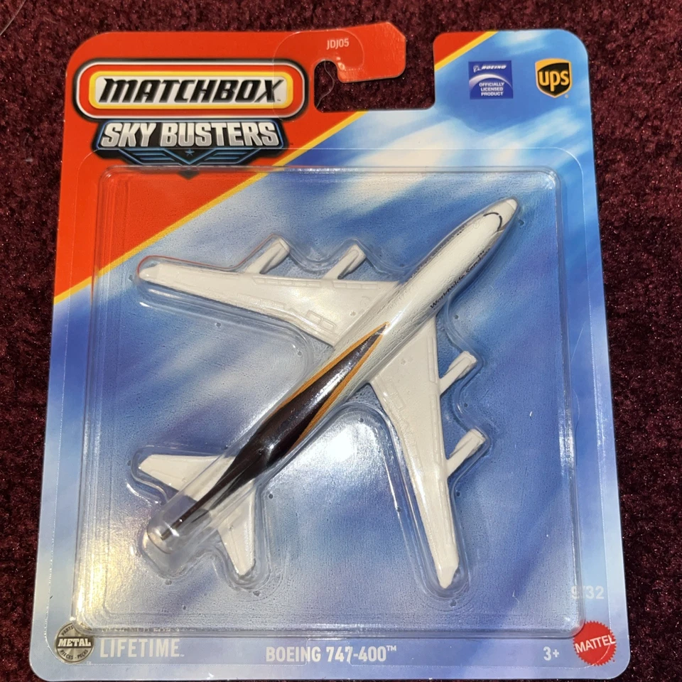 Matchbox Sky Busters Boeing 747-400 UPS - Image 1 of 1