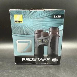 Nikon Prostaff 7s 8x30 WP Binoculars Dach Prism Waterproof New In Box - Picture 1 of 11