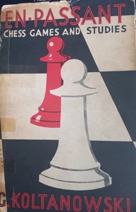 George Koltanowski EN PASSANT 1937 Vintage Chess Games Pbk Book SEE PHOTOS - Picture 1 of 6