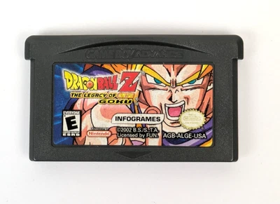 Nintendo Gameboy Advance Dragon Ball Z Legacy Of Goku ~ Funcionando y Auténtico GBA Foto 1 de 2