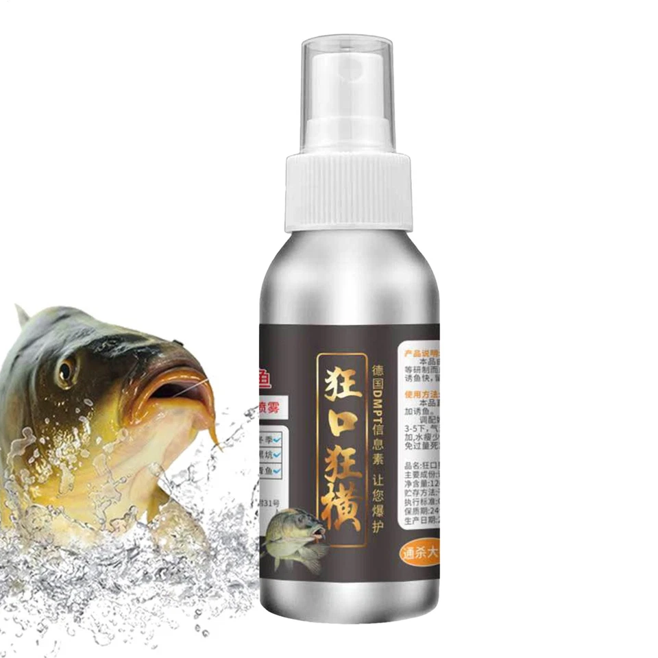 120ml Fish Attractant Fishing Lure Spray Fish Bait Enhancer For Carp, Tilapia - Image 1 of 4